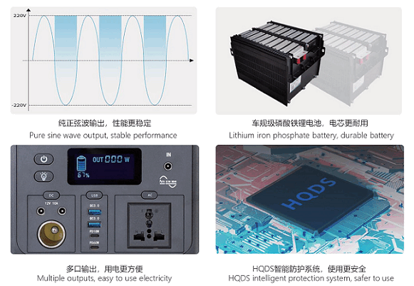 華全戶外電源的優(yōu)勢(shì)