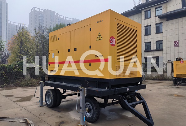 貴州信息服務(wù)用400kW移動(dòng)式發(fā)電機(jī)組案例